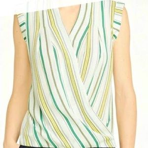 Ann Taylor Factory Sleeveless Blouse Size M (runs a bit L)